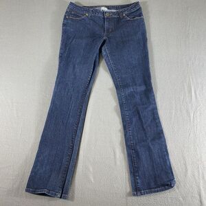 Decree Jeans Womens 11 Blue Stretch Low Rise Outdoor‎ Western Flat Front